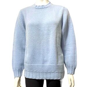 Trillion 💯 Cashmere Italian Made Crew Neck Pullover Sweater Size  40